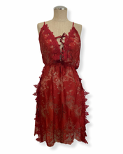 Charger l&#39;image dans la galerie, Floral Hollowed Out Lace Nightdress

