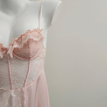 Charger l&#39;image dans la galerie, French Night Gown Sleepwear Mesh Lace Women Dreamy
