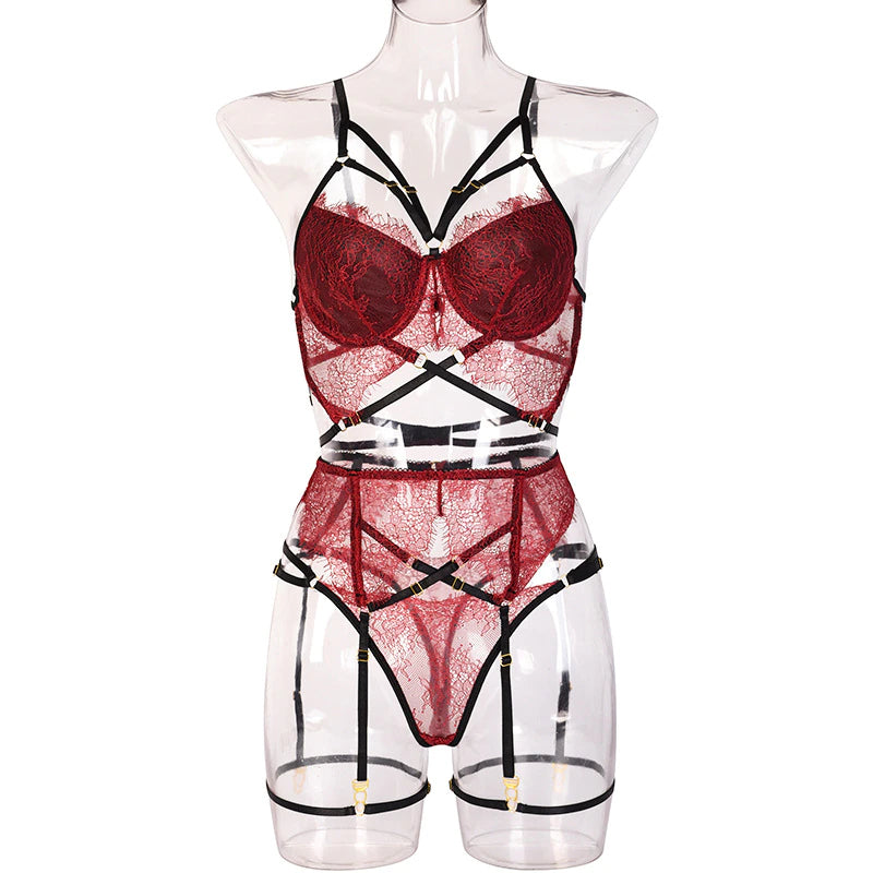 bra and garter set