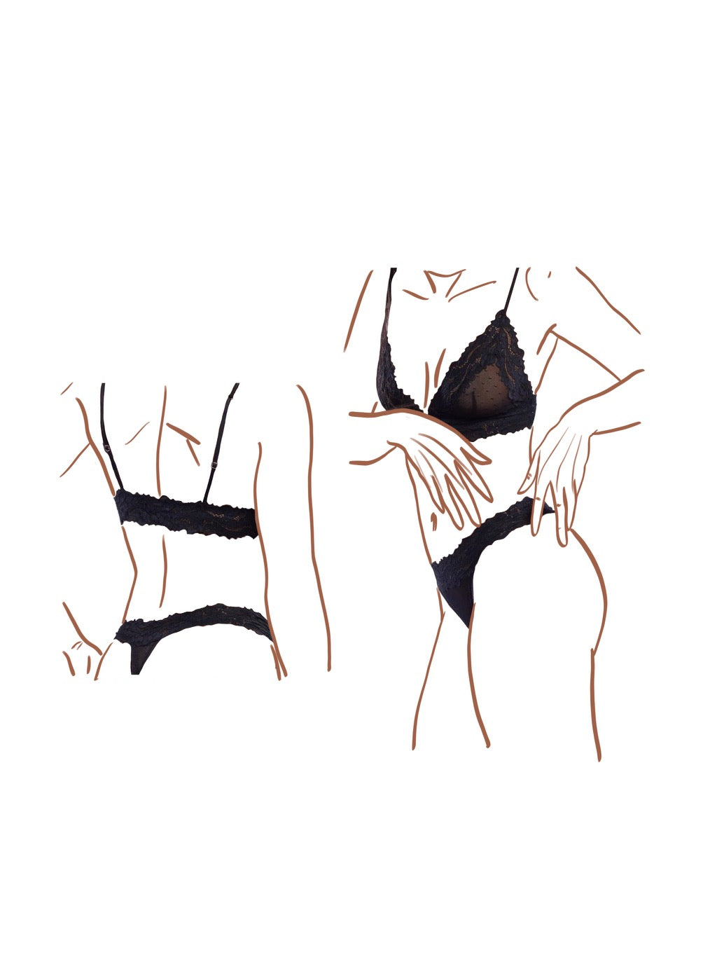Buy Women Sexy Lace Transparent panties - Anissa Atelier