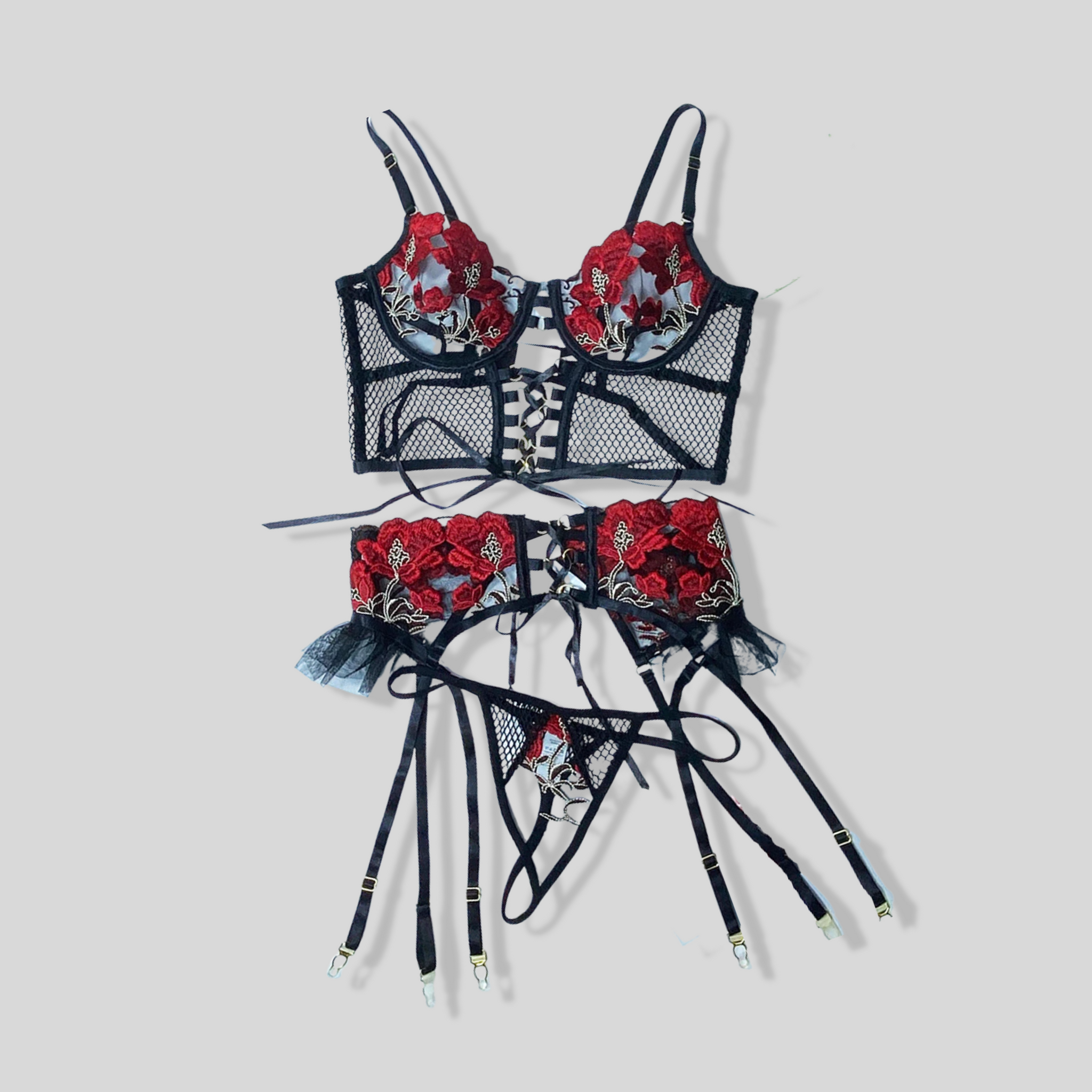 Corset With Garters -  Canada